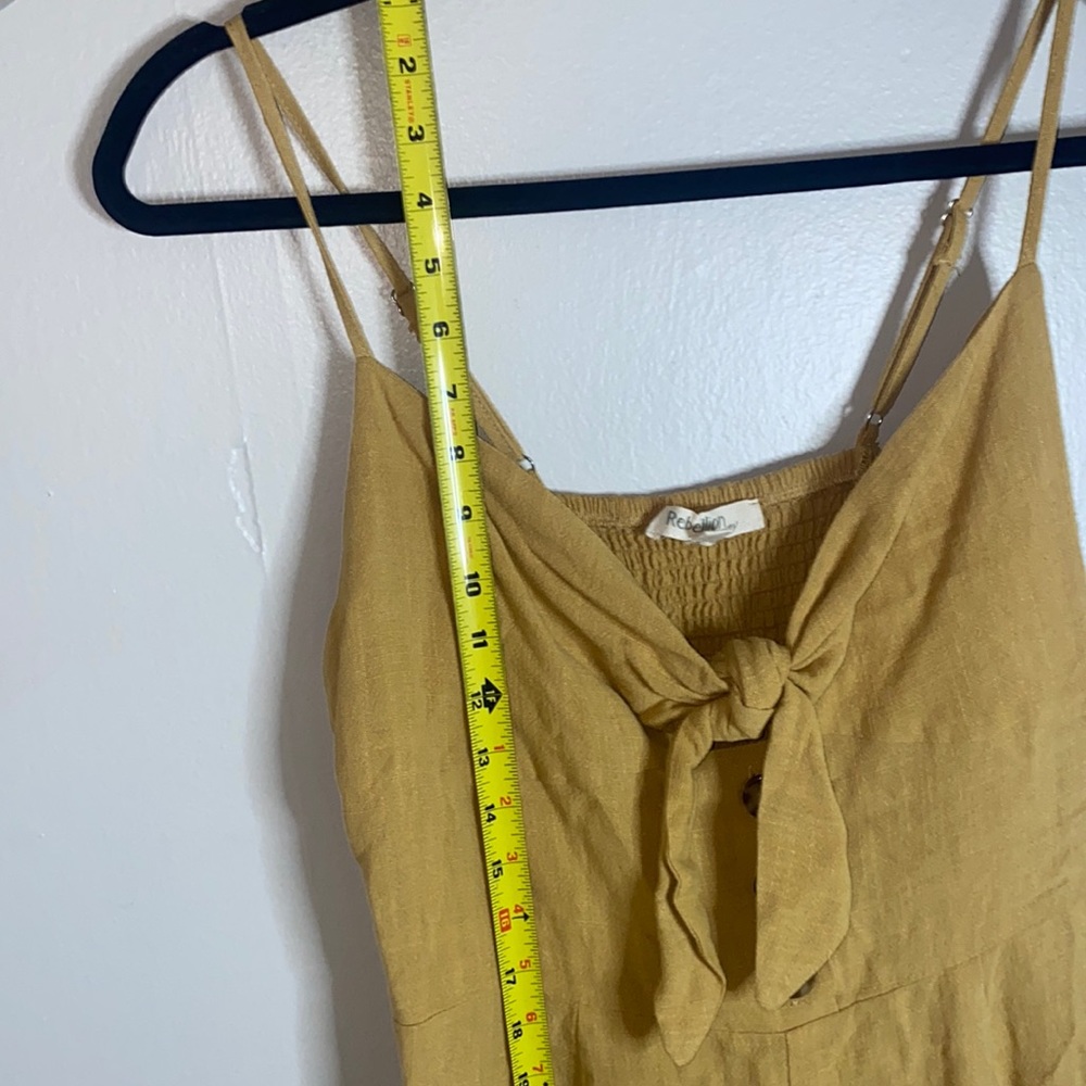 🪿Adorable Mustard Yellow romper! - Picture 6 of 11